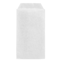 1000x Kurzwarenbeutel weiß 7x13cm