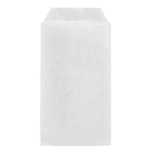 1000x Kurzwarenbeutel weiß 7x13cm