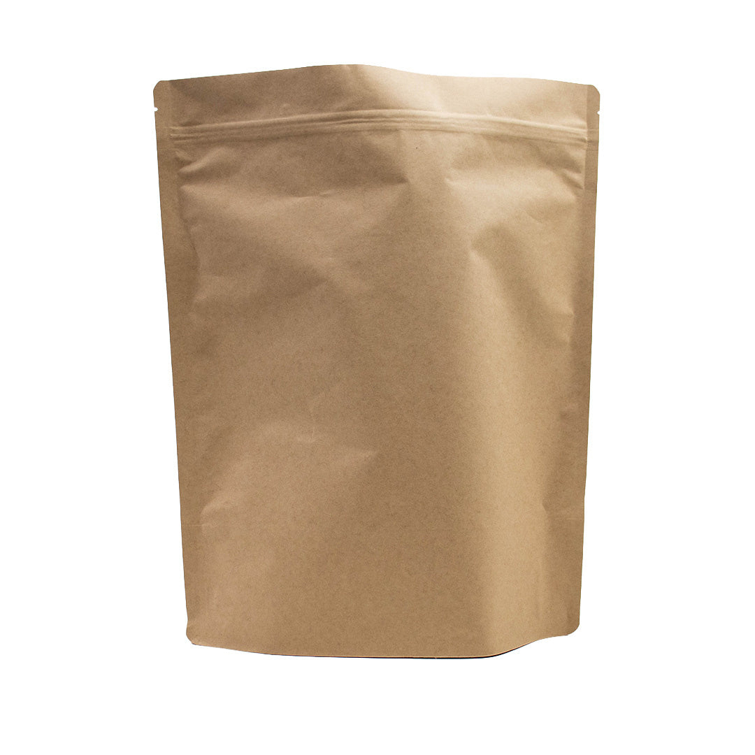 100x Standbodenbeutel Braun 30x37cm