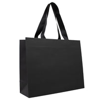 10x Geschenktüten Matt Schwarz A4