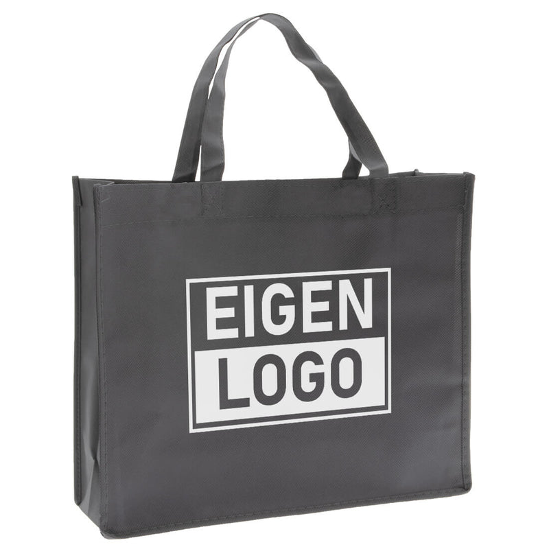Shopper Druck Grau Non woven 42x12x35cm - Express