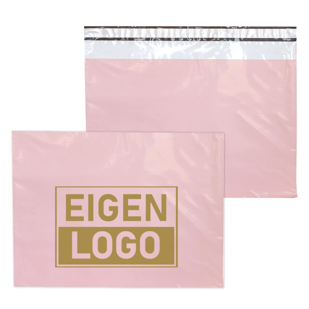 Rosa Versandtaschen Druck Large