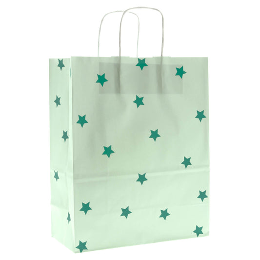 50x Papiertüten Stars A4