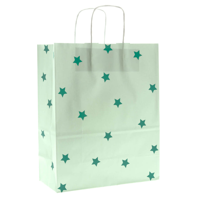 50x Papiertüten Stars A4