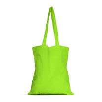 25x Baumwolltasche Limonengrün 38x42cm