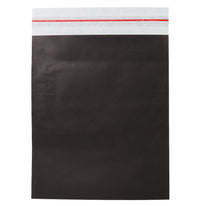 50x Papier Versandtasche Schwarz Medium