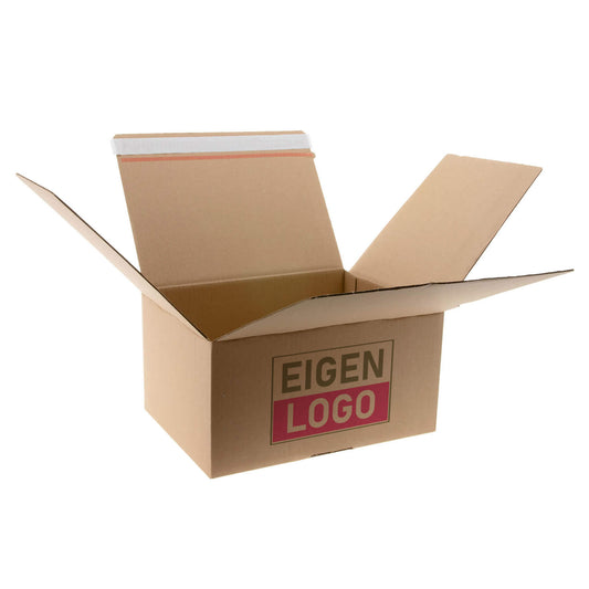 Autolock-Boxen Braun Druck 310x230x158mm