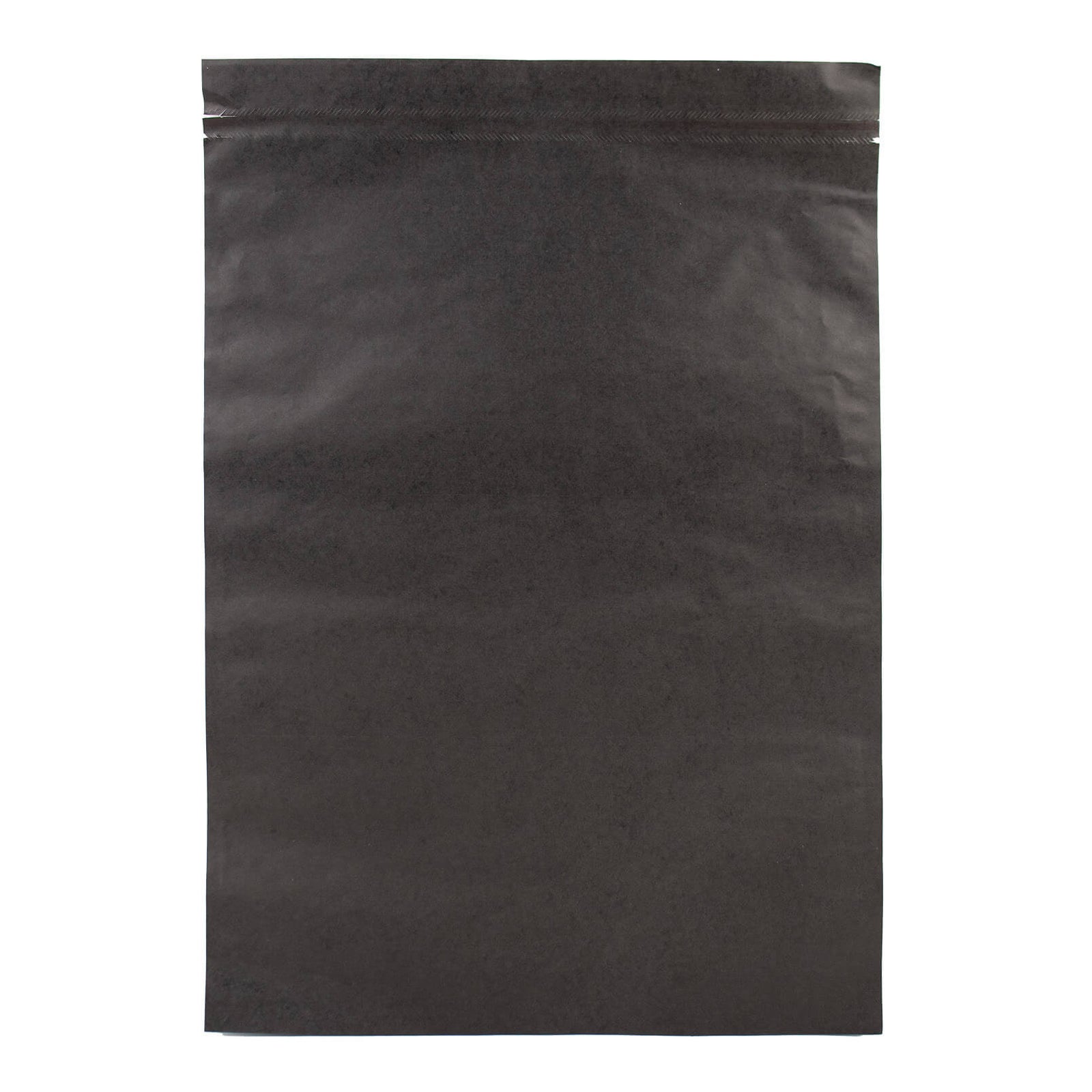 50x Papier Versandtasche Schwarz Large