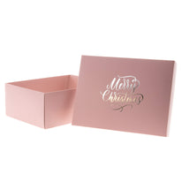 20x Weihnachtsgeschenkschachtel Rosa 200x150x80mm