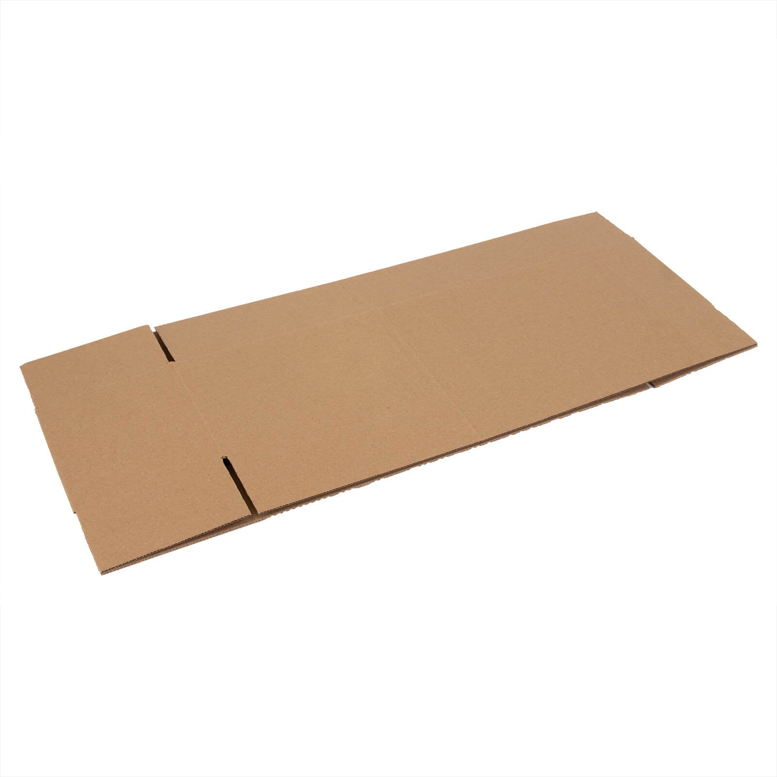 Längliche braune Schachteln einfache Wellpappe 620x150x150mm