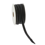 Samtband Schwarz 9mm x 20m