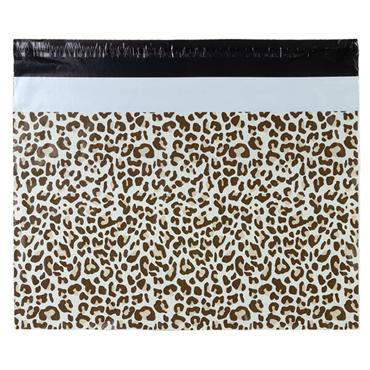 100x Versandtaschen Leopard Large