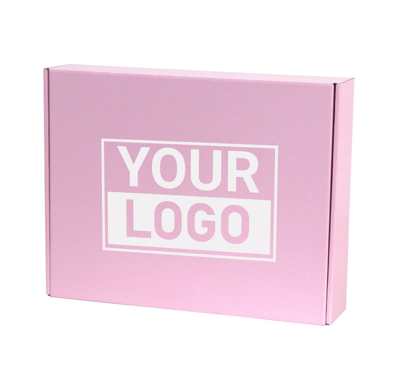 Postkartons bedrucken Pink Lavender 350x280x80mm