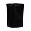 100x Standbeutel matt Schwarz 25x34cm