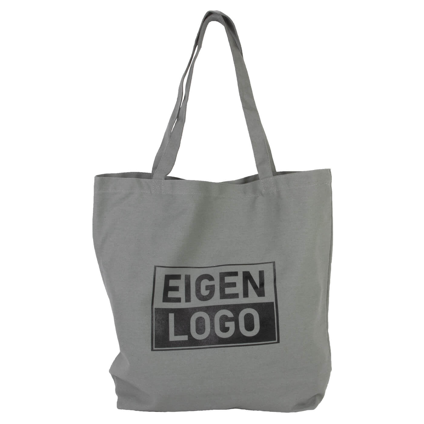 Baumwolltasche Druck 54x48+14cm Grau - Express