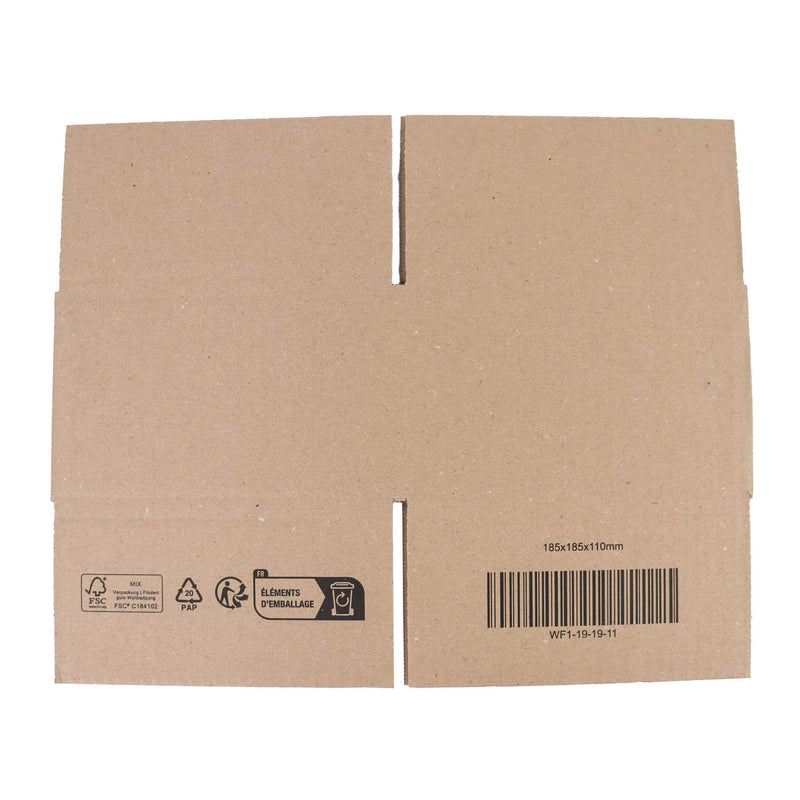 Kartons Braun 190x190x110mm