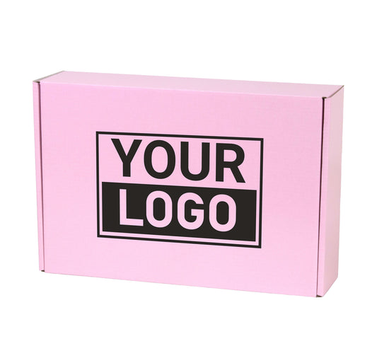 Postkartons bedrucken Pink Lavender 280x190x75mm