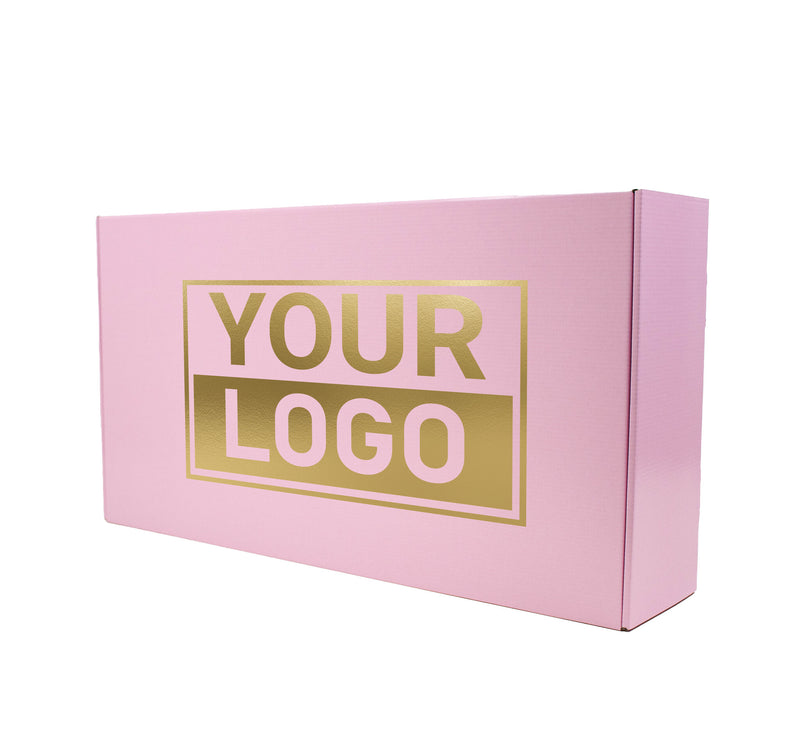 Postkartons bedrucken Pink Lavender 610x329x135mm