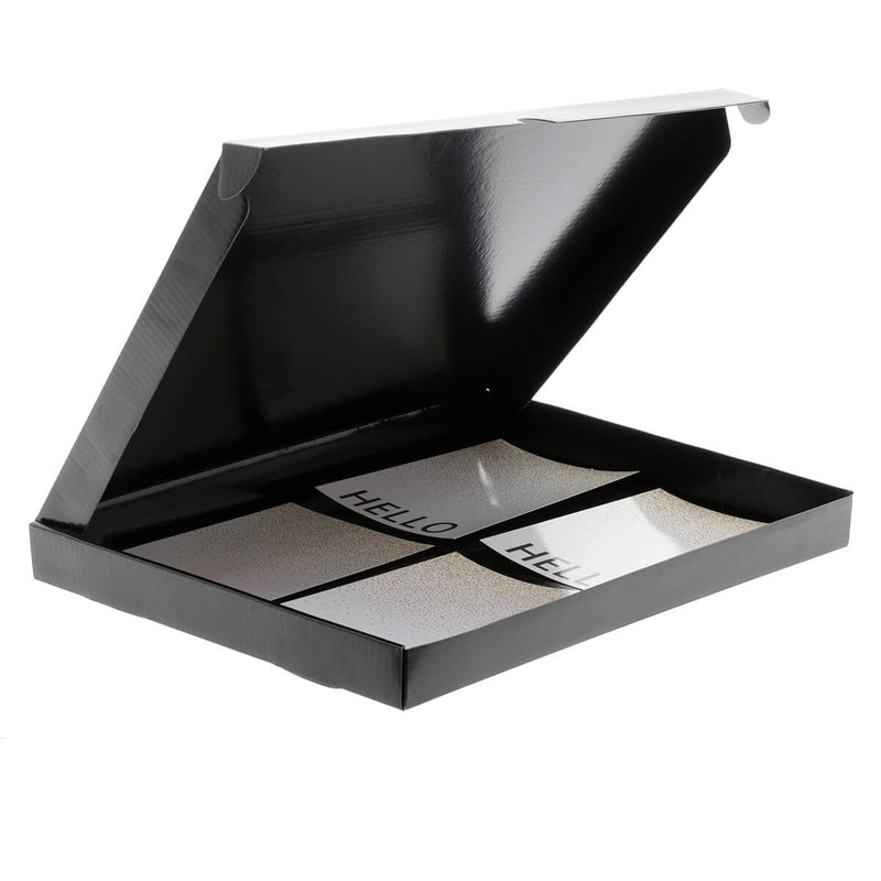 50x Maxibriefkarton A4 Schwarz