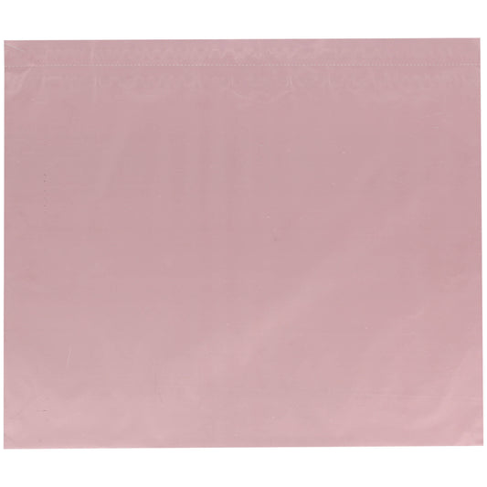 100x Versandtaschen Herzen Pink Groß Rückgabeverschluss