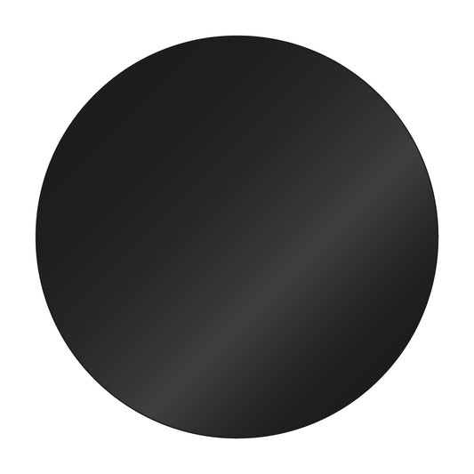 2000x Aufkleber Schwarz -  50mm