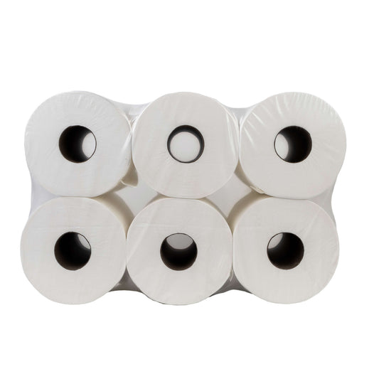 6x Reinigungsrollen Midi 20 cm x 153 m