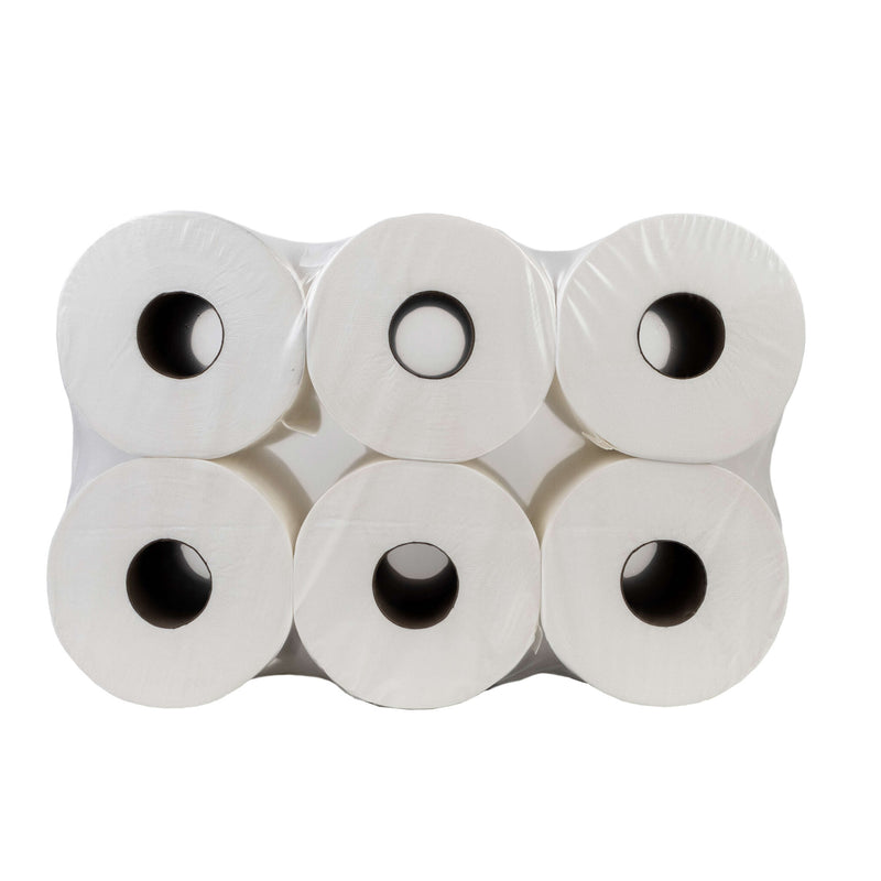6x Reinigungsrollen Midi 20 cm x 153 m