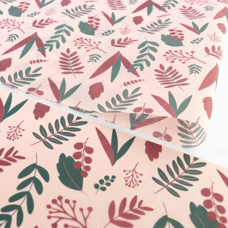 Seidenpapier 50x70cm Botanic Pink