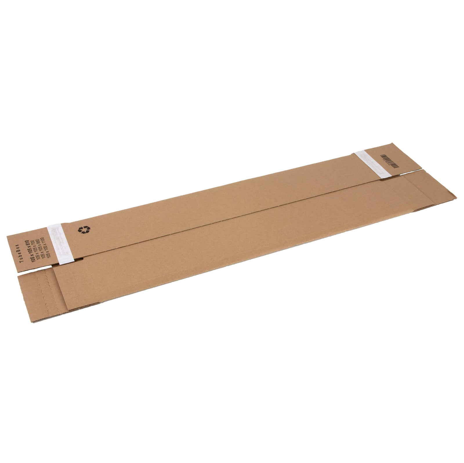 Versandrohr quadratisch 610x105x105mm pro 10 Stück verpackt