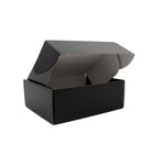 25x Postkartons Schwarz 160x130x60mm