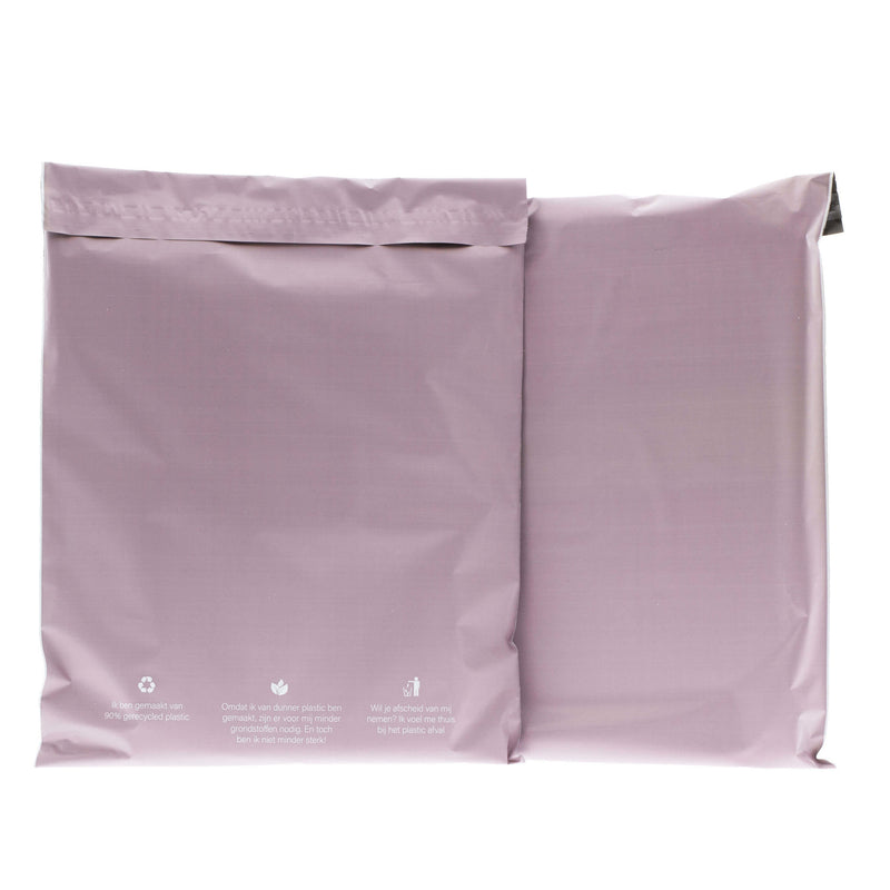100x ECO Versandtaschen Lila Medium Hochformat