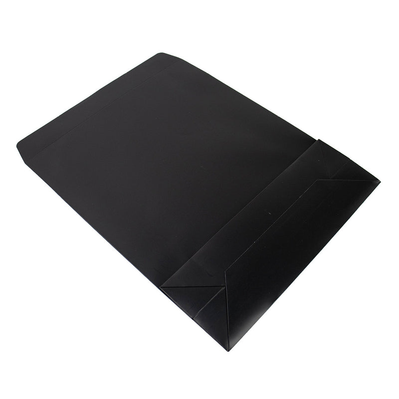 25x Geschenktüten Schwarz Matt Large