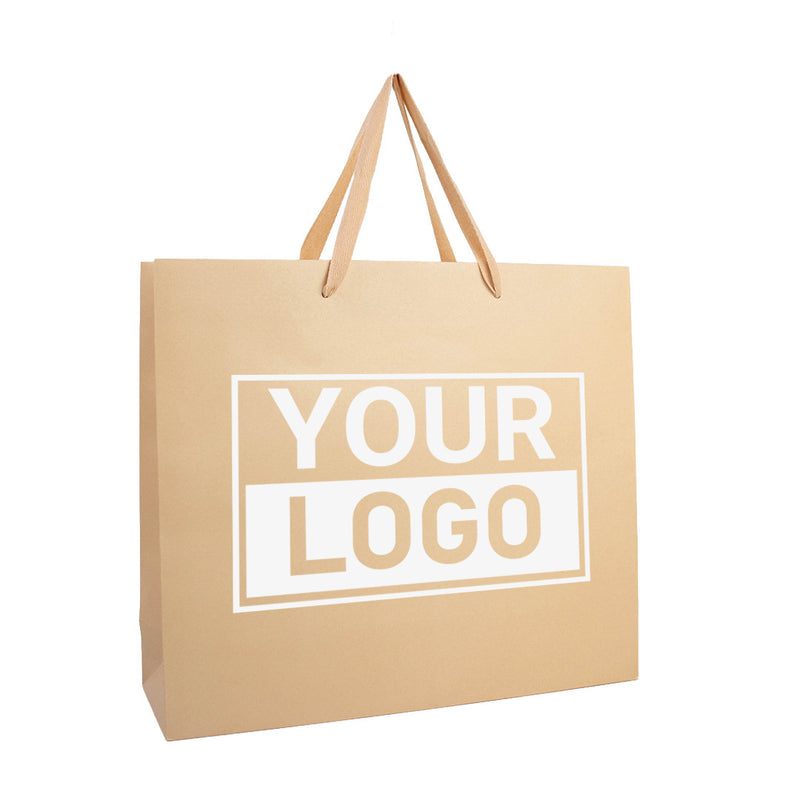 Geschenktasche bedrucken Warm Sand A3