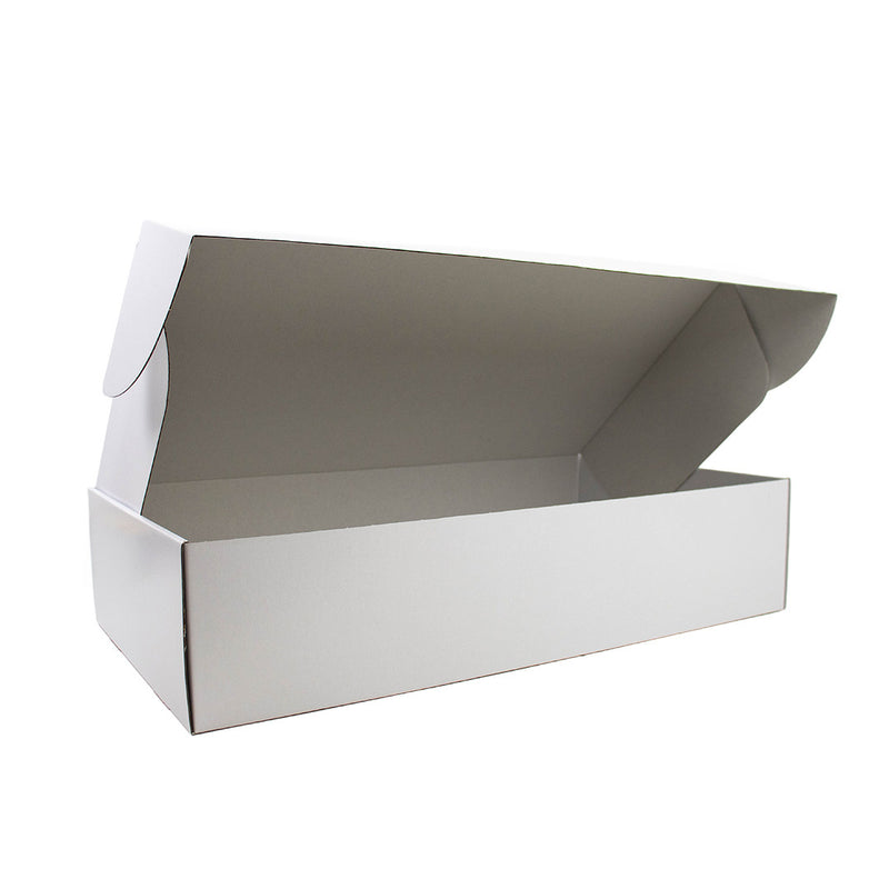 25x Postkartons Weiß 610x329x135mm