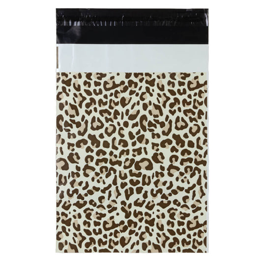 100x Versandtaschen Leopard Small