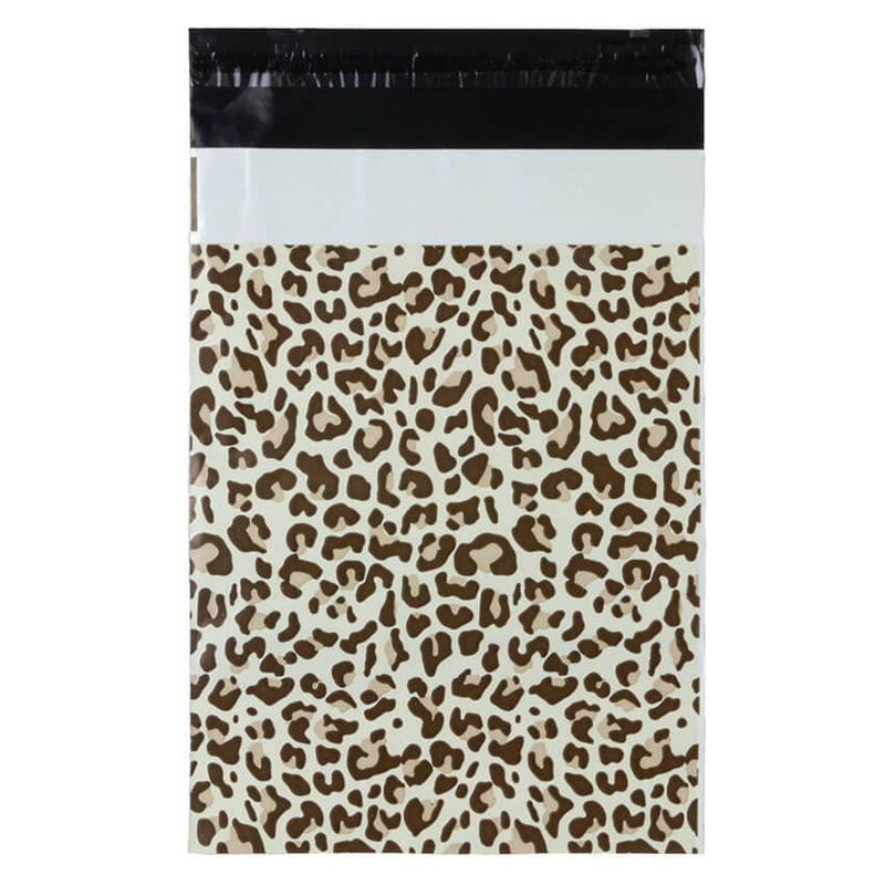 100x Versandtaschen Leopard Small