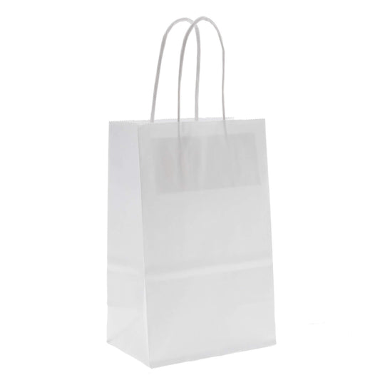 50x Papiertüten Weiß Extraklein