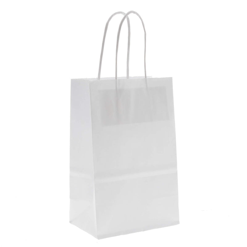 50x Papiertüten Weiß Extraklein