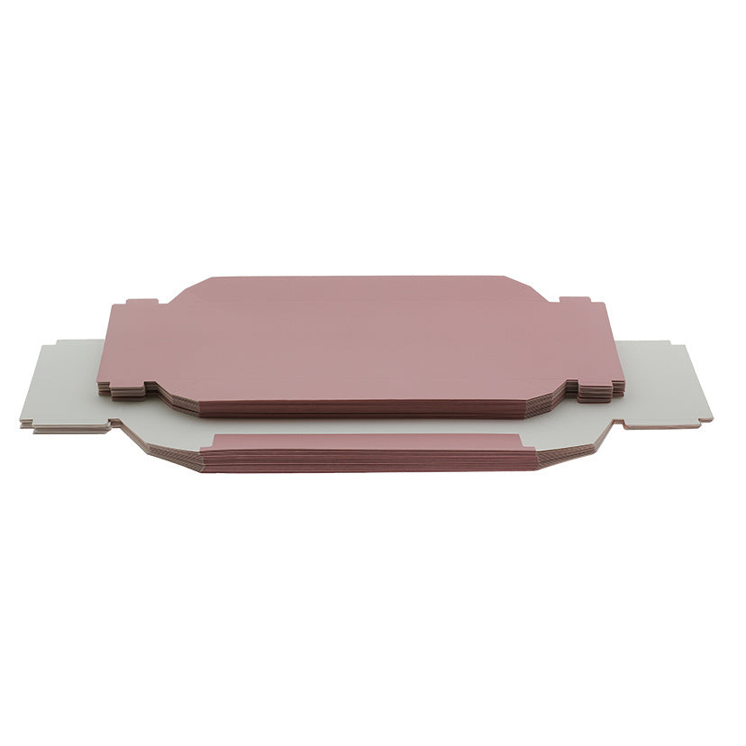 20x Geschenkkartons Mattrosa 355x168x94mm