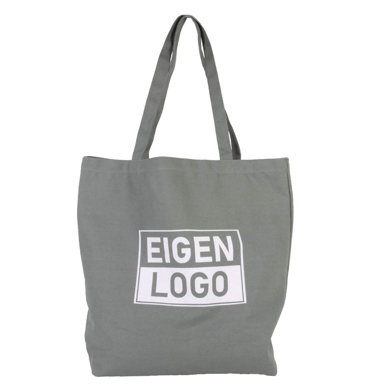 Baumwolltasche Druck 54x48+14cm Grau - Express