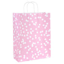 50x Papiertüten Dots Rosa A3