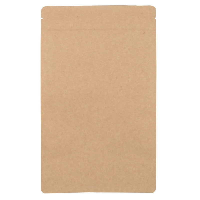 100x Standbodenbeutel Braun 18x29cm