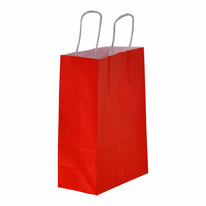 50x Papiertüten rot in verschiedenen Größen