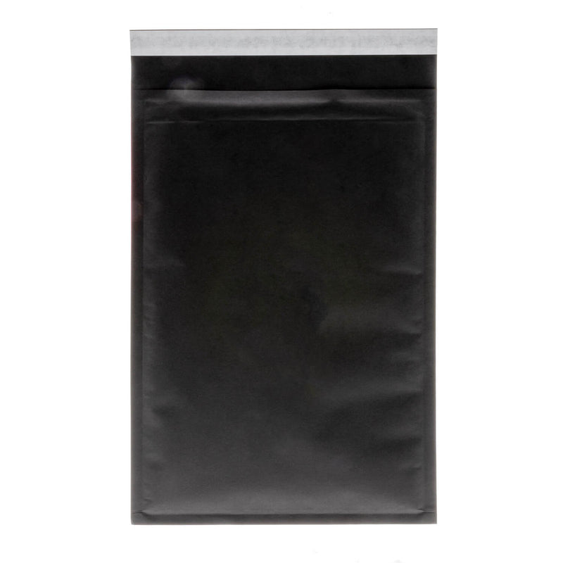 100x Luftpolsterumschlag C Schwarz A5 Innenformat 13x20.5cm