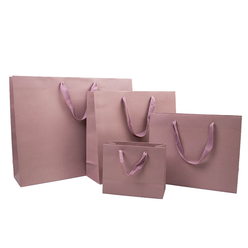 10x Geschenktüten Dusty Rose A3