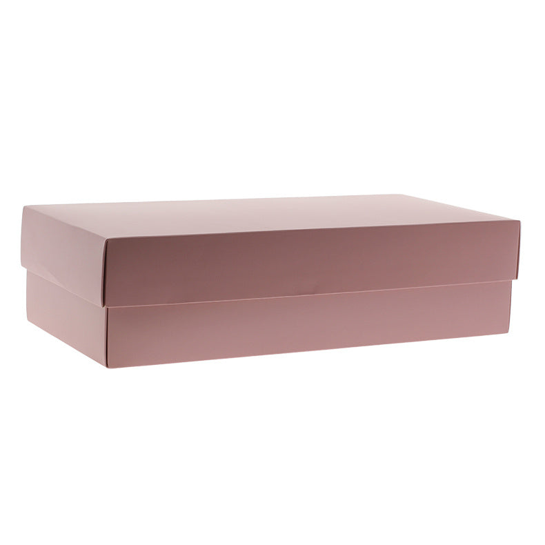 20x Geschenkkartons Mattrosa 355x168x94mm