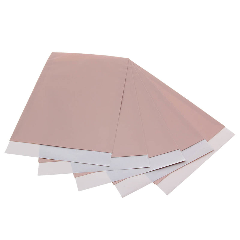 200x Papiertüten Rose Gold 17x25cm