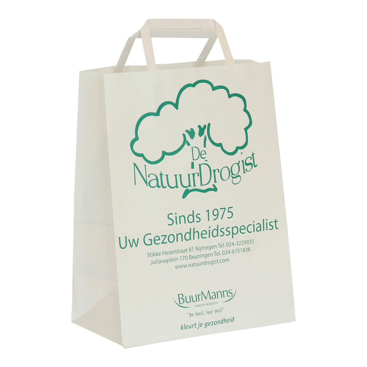 Budget-Papiertasche 32x13x41cm (A3)- Logo-Druck