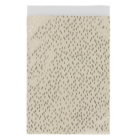 200 x Papiertüten Silberstreifen 17x25cm