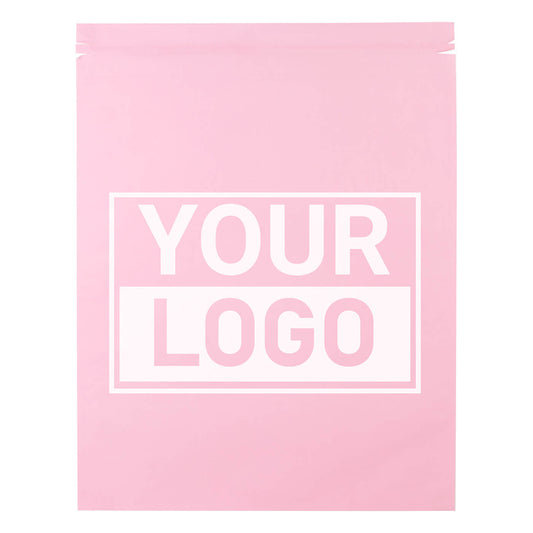 Papierversandtaschen Rosa bedrucken XL